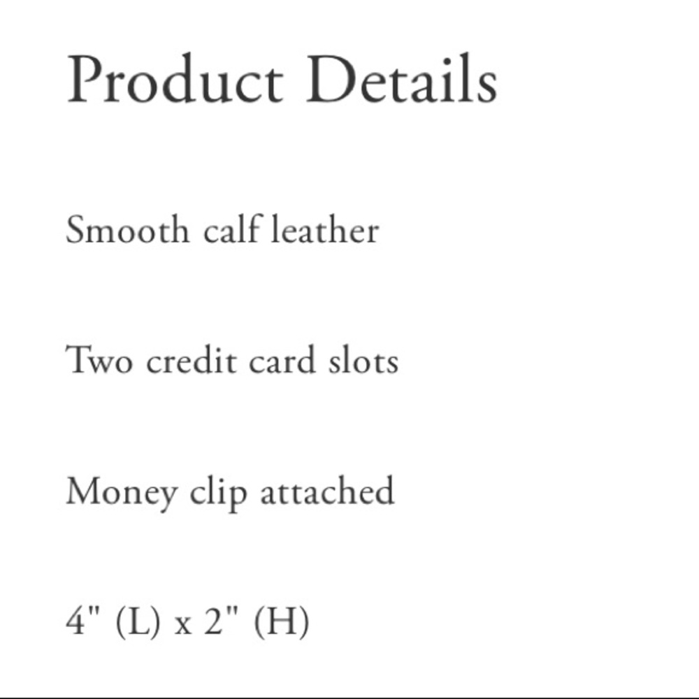 Coach Money Clip Card Case - Picture 5 of 5